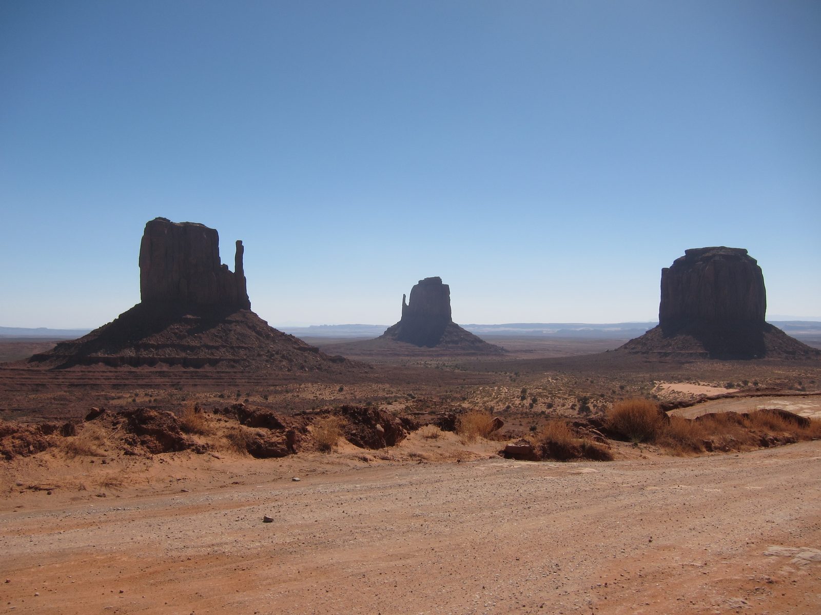 Some of the typical "mitten" formations